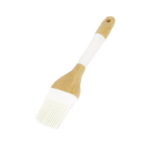 BAMBU SAPLI SİLİKON FIRÇA 23CM