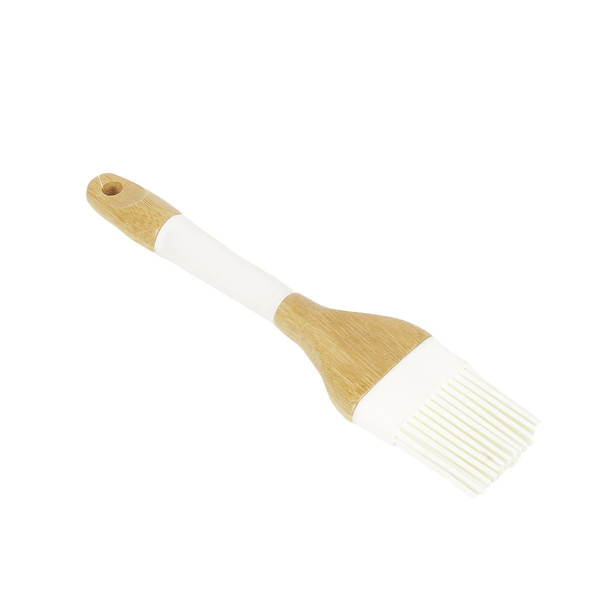 BAMBU SAPLI SİLİKON FIRÇA 23CM