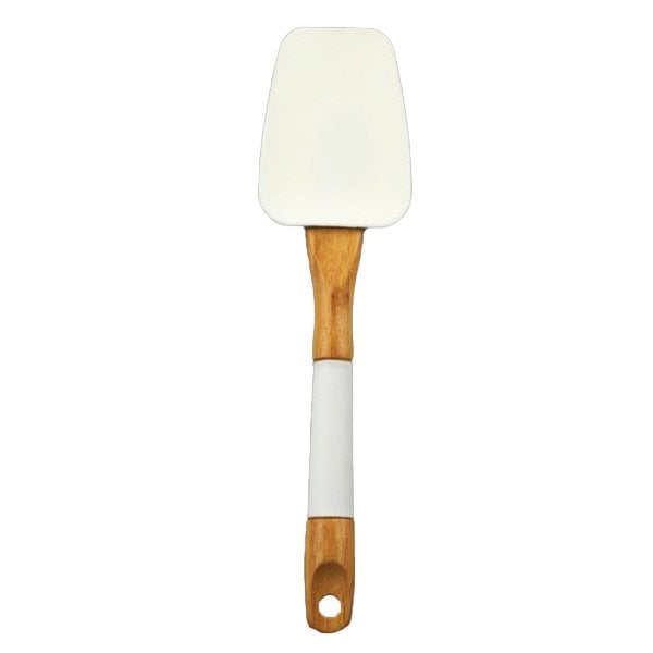 BAMBU SAPLI SİLİKON SPATULA 25CM