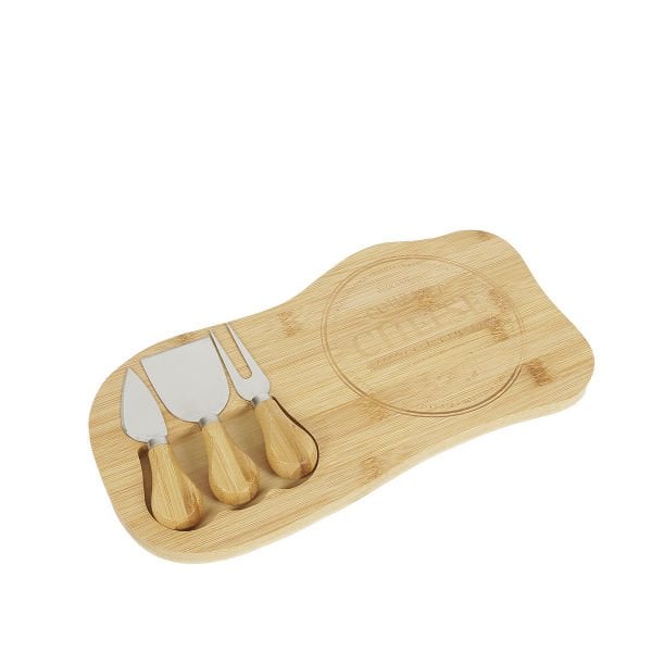 B0122 HUME 4 PARÇA BAMBU PEYNİR DÜNYASI 33CM