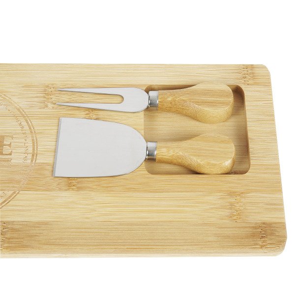 B1030 GORGON 3 PARÇA BAMBU PEYNİR SETİ 30CM