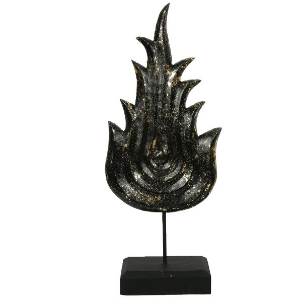AHŞAP EL YAPIMI EJDERHA KUYRUĞU 3' LÜ , 12*34CM , 16*43 CM, 20*48 CM