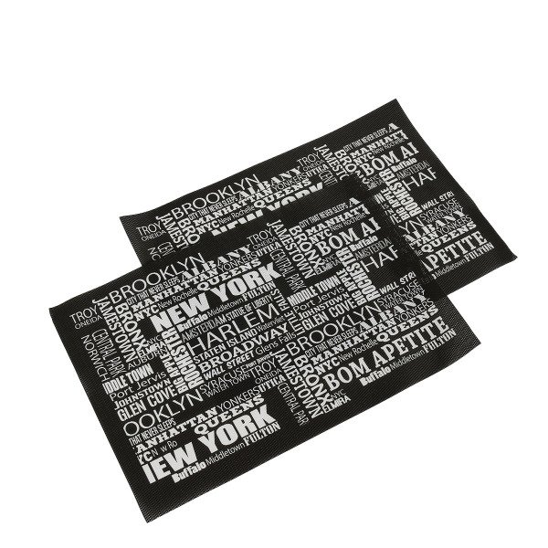 AMERİKAN SERVİSİ SETİ DİKDÖRTGEN 6'LI 30*45CM