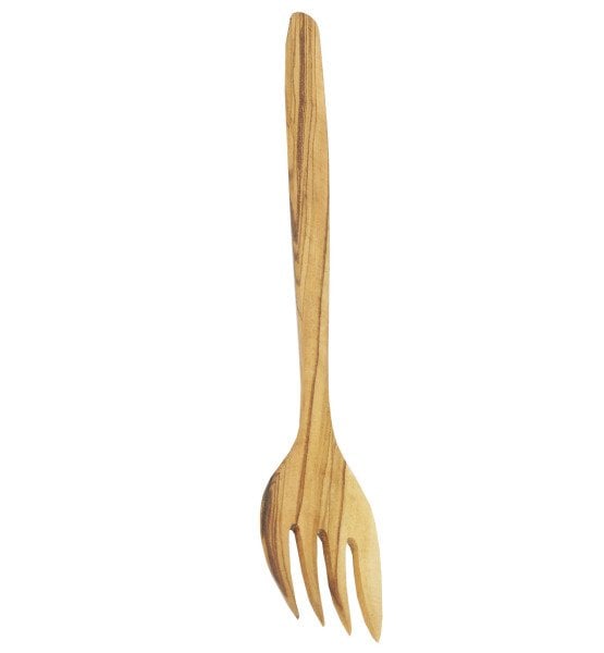 ZEYTİN AĞACINDAN YAPILMA YEMEK ÇATALI 24CM