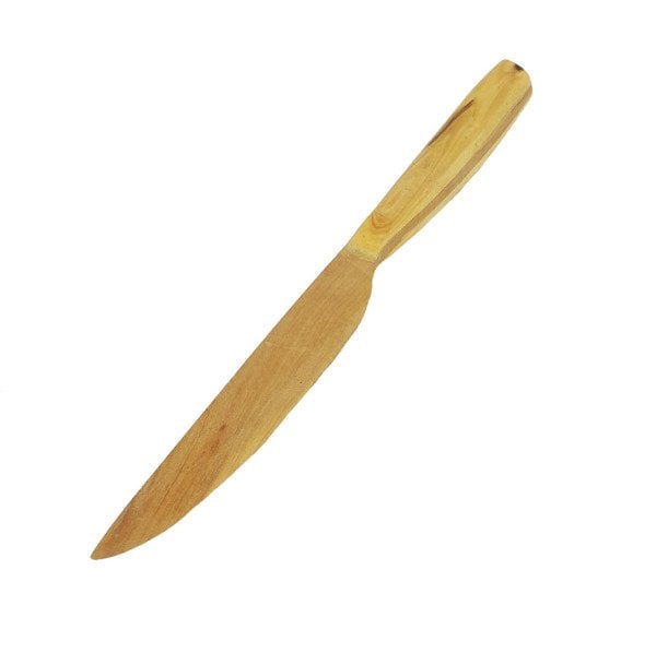 ZEYTİN AĞACINDAN EL YAPIMI BIÇAK BÜYÜK BOY