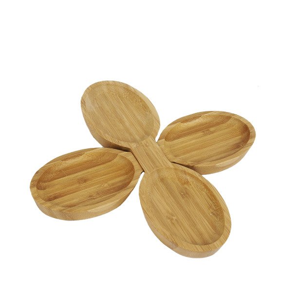 B0466 BRAD BAMBU 2PARÇA  ÇEREZLİK 27*27*2CM