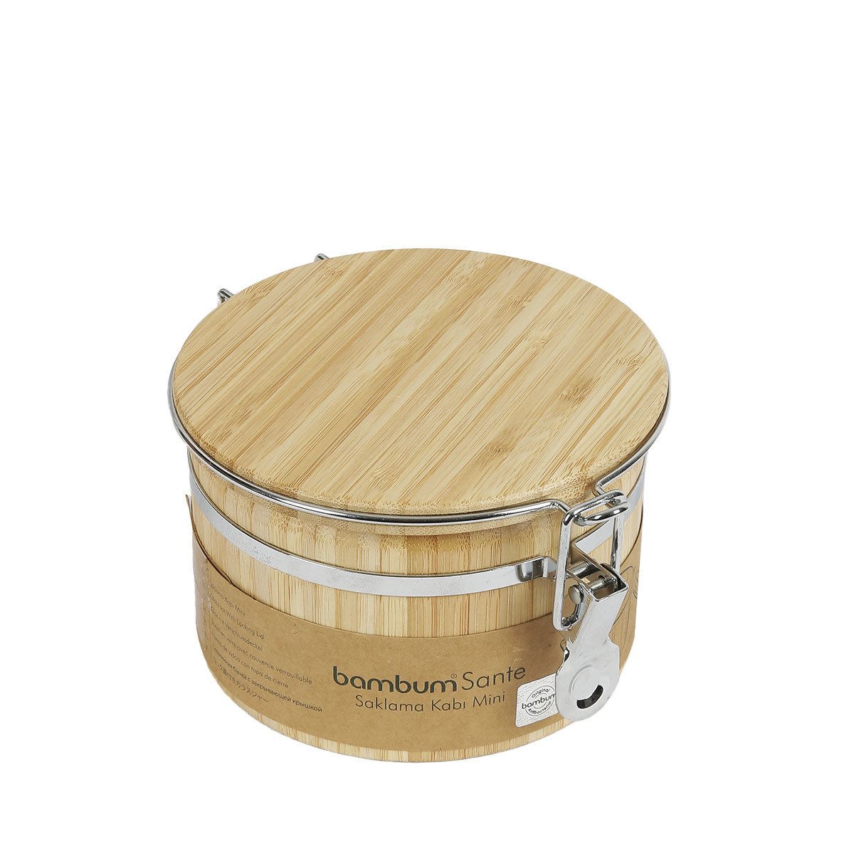 B0885 SANTE BAMBU SAKLAMA KABI  13,5*13,5*9CM