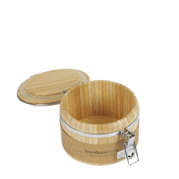 B0885 SANTE BAMBU SAKLAMA KABI  13,5*13,5*9CM