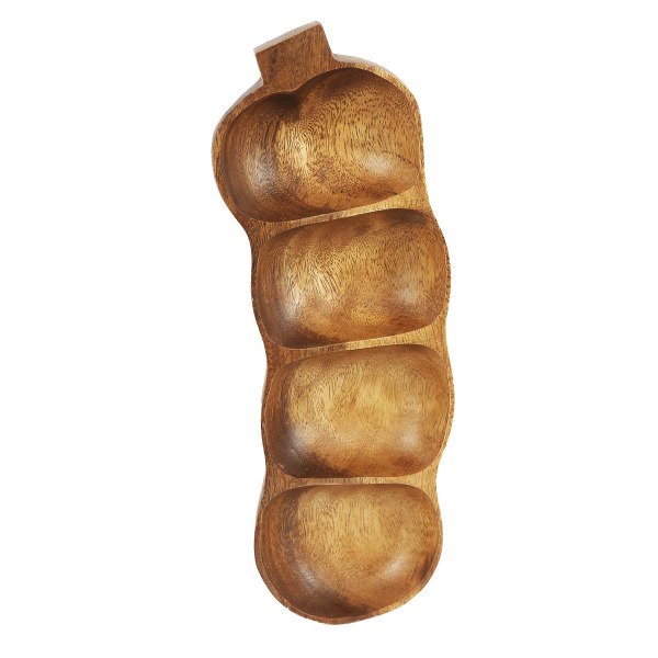 AKASYA EL YAPIMI 4 BÖLMELİ ÇEREZLİK 40x13x4 CM WD6111