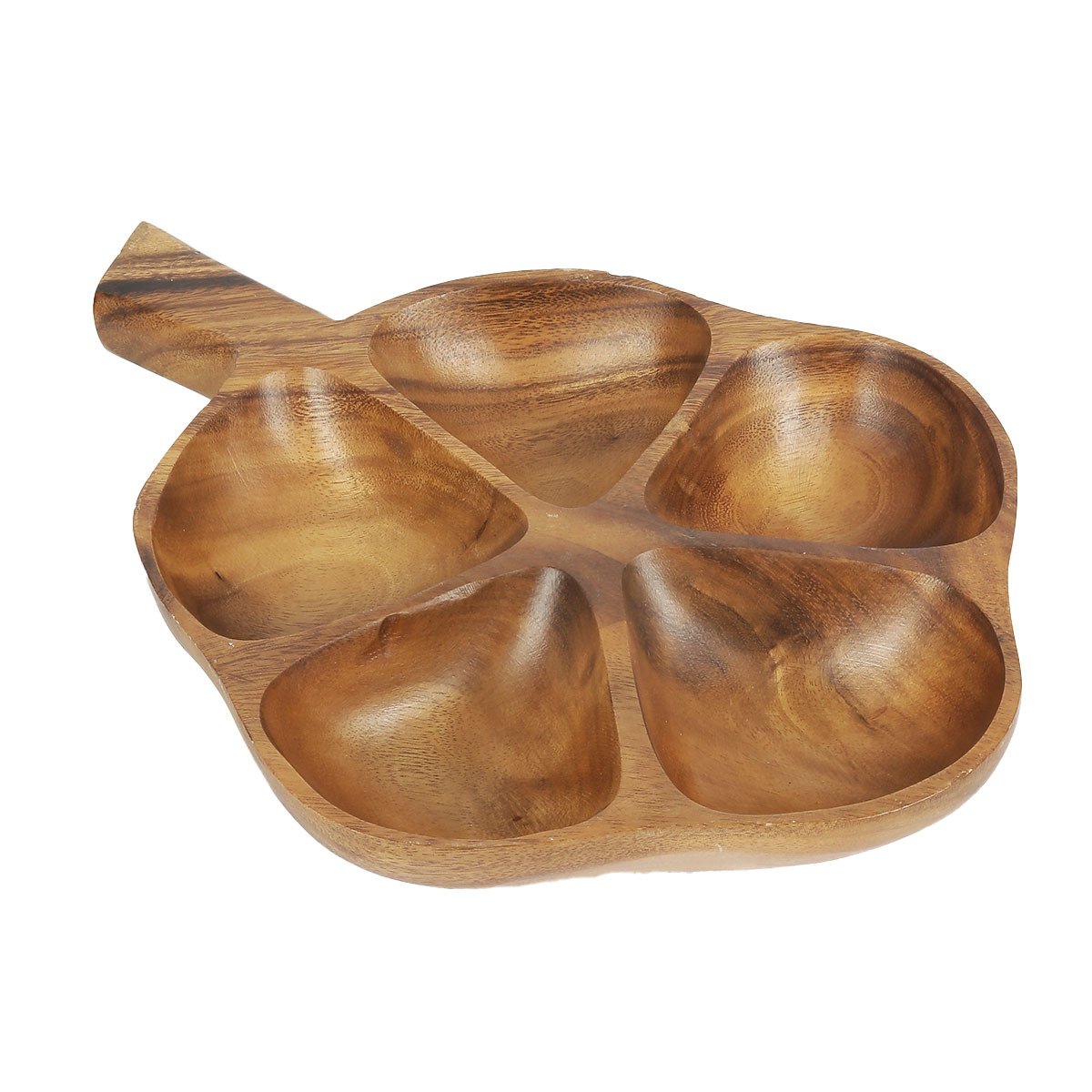 EL YAPIMI AKASYA AĞACI R052 5 BÖLMELİ YONCA ÇEREZLİK 3x30 CM WD6360