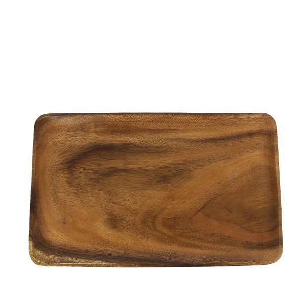 AKASYA AĞACI WD-6330 EL YAPIMI DİKDÖRTGEN TEPSİSİ 40,5x25,5CM