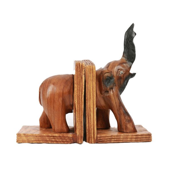 AHŞAP FİL KİTAP TUTUCU 32*30CM