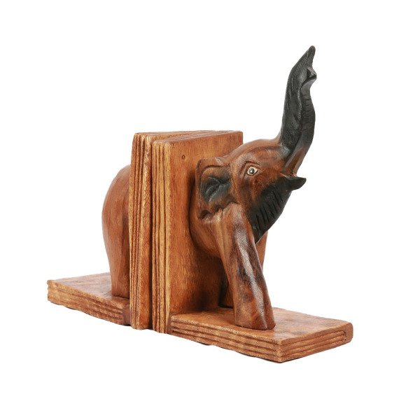 AHŞAP FİL KİTAP TUTUCU 32*30CM
