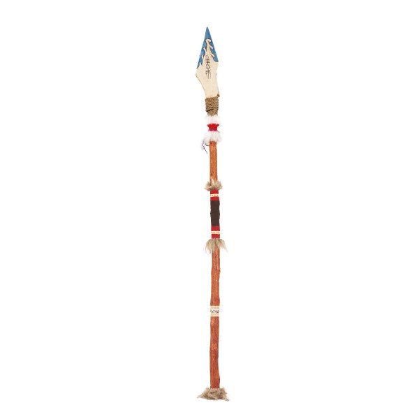 KEMİKLİ  AFRİKA KABİLE MIZRAĞI 130 CM