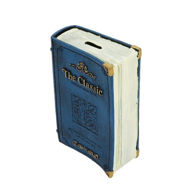 POLYESTER KİTAP KUMBARA   17,5*12 CM