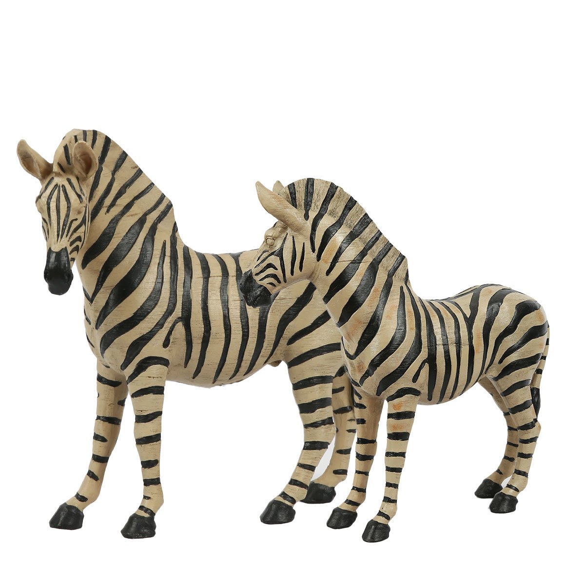 POLYESTER 2'Lİ ZEBRA BİBLO  44*47 CM , 31*33 CM