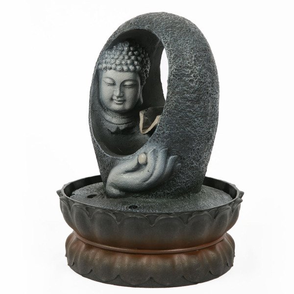 POLYESTER BUDDHA KAFALI  ŞELALE 20*28 CM
