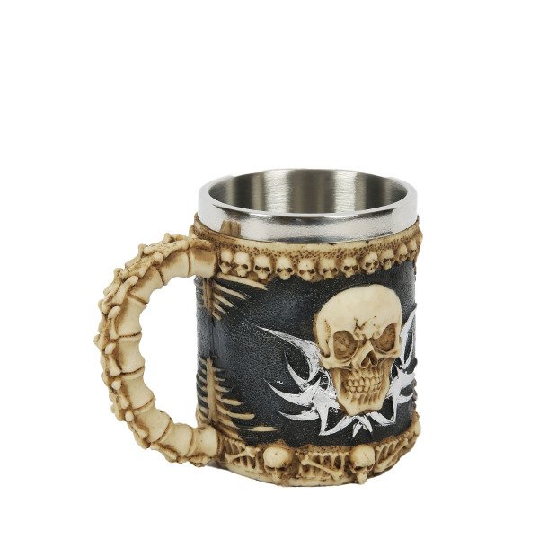 KARAYİP KORSANI KURU KAFA BİRA VE COFFEE KUPASI / TANKARD