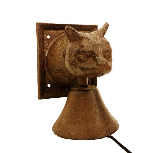 DEMİR KEDİ ÇAN 21*10CM