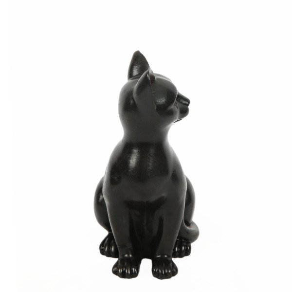 REÇİNE EL YAPIMI OTURAN KEDİ BİBLO 22*14 CM