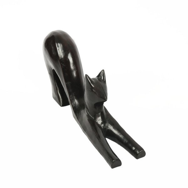 REÇİNE GERİNEN / EGZERSİZ YAPAN KEDİ BİBLO 34*16 CM