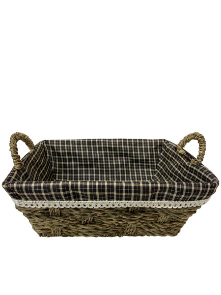 HASIR EL YAPIMI EKMEK SEPETİ SFP12  29*22*11CM