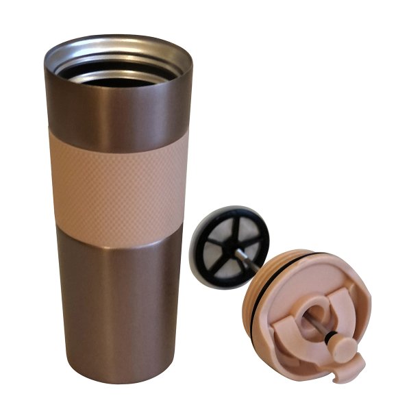 FRENCH PRESS KUPA VE TERMOS 3'Ü BİRARADA