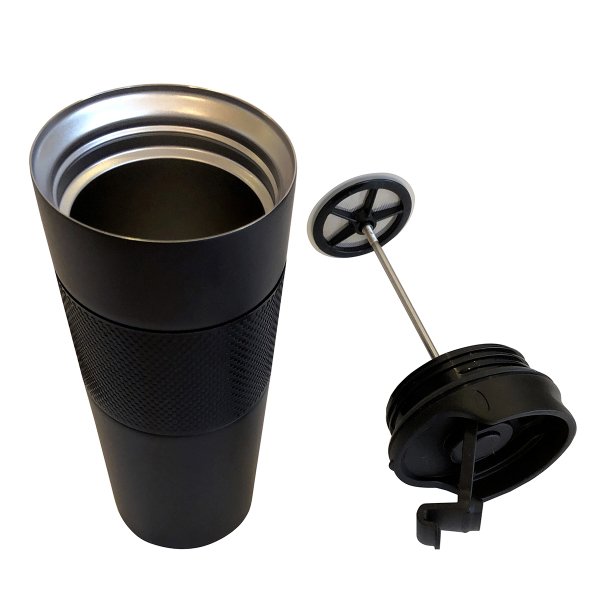 FRENCH PRESS KUPA VE TERMOS 3'Ü BİRARADA
