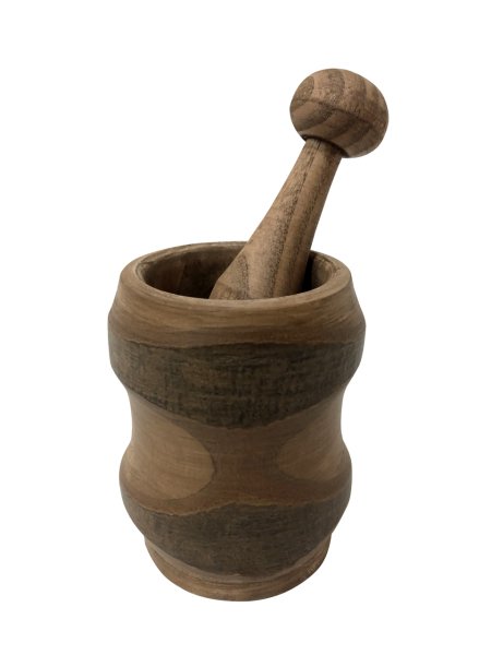 SÜWEN AĞACI EL YAPIMI HAVAN 10*8CM