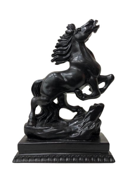 REÇİNE STANDLI AT BİBLO 15CM