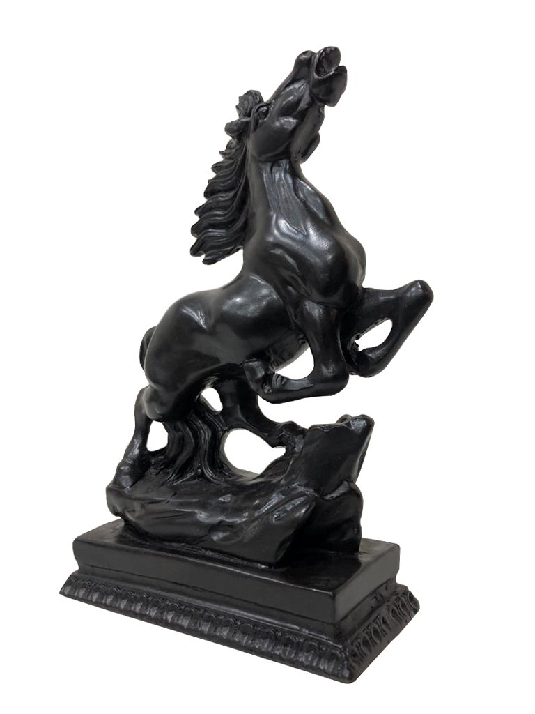 REÇİNE STANDLI AT BİBLO 15CM