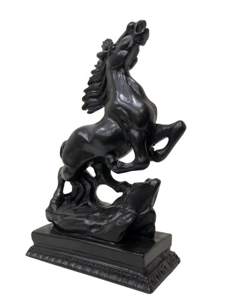 REÇİNE STANDLI AT BİBLO 15CM