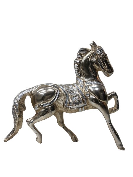 PİRİNÇ AT DEKORATİF BİBLO 32*25CM
