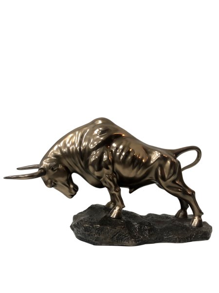 STANDLI BOĞA DEKORATİF BİBLO 37*24CM