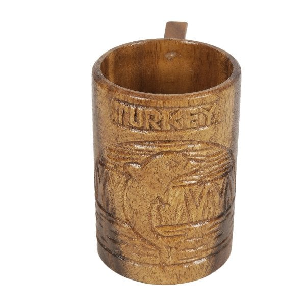 AKASYA 6201 BARDAK ,EL YAPIMI AYRAN BARDAĞI  13*14*12,5 CM