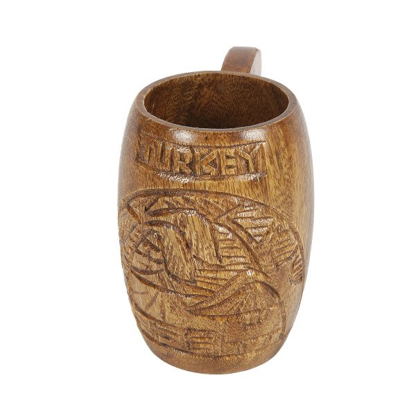 AKASYA WD-6310 BARDAK,EL YAPIMI AYRAN BARDAĞI 15*9*13CM