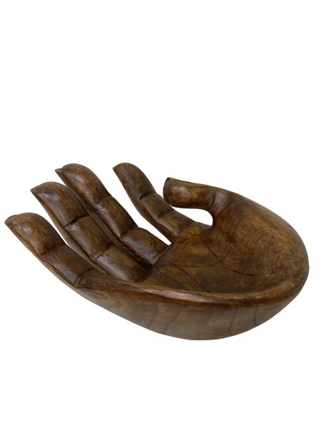 AHŞAP EL YAPIMI EL MEYVELİK 42CM
