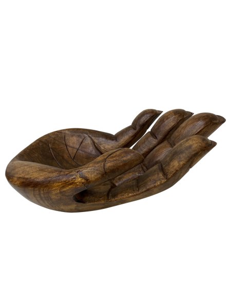 AHŞAP EL YAPIMI EL MEYVELİK 42CM