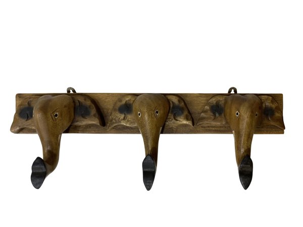 AHŞAP EL YAPIMI FİLLİ ASKILIK 53 CM
