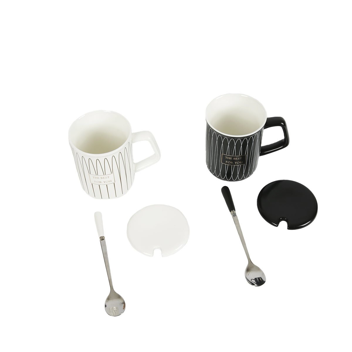 YING YANG-2' Lİ B0699 PORSELEN KUPA
