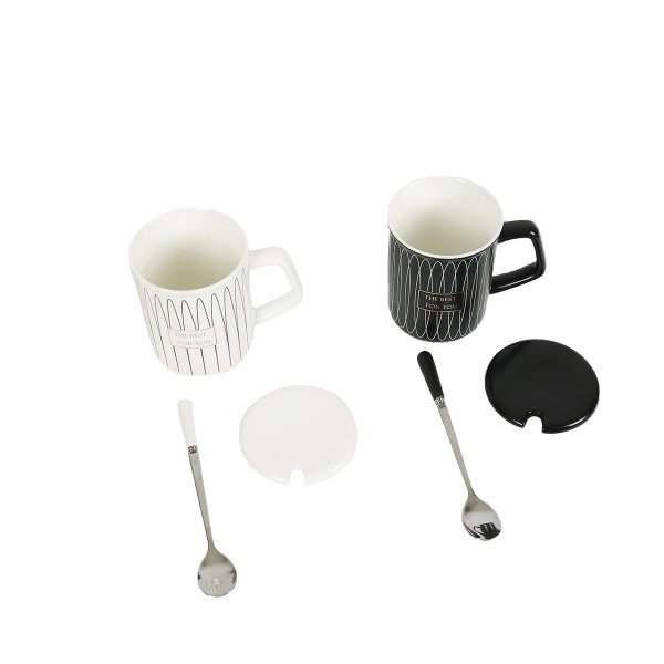 YING YANG-2' Lİ B0699 PORSELEN KUPA