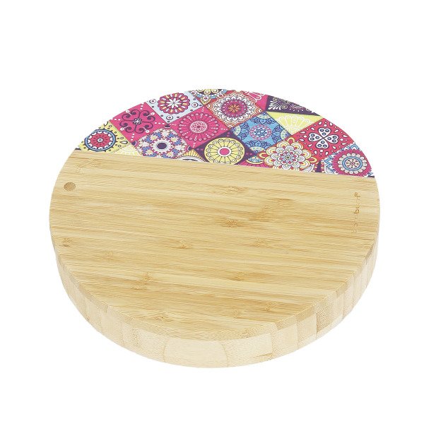 NİRVANA MİLANO 5 PARÇA BAMBU  PEYNİR SETİ 22CM