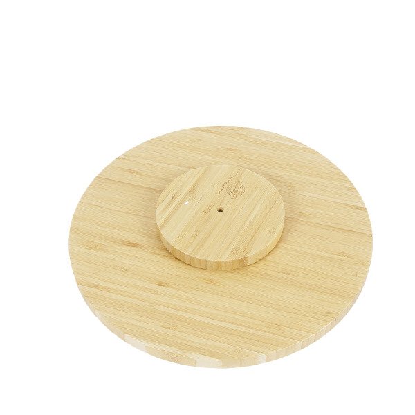 NİRVANA ESTA DÖNEN BAMBU SUNUM TABAĞI 26*3,2CM
