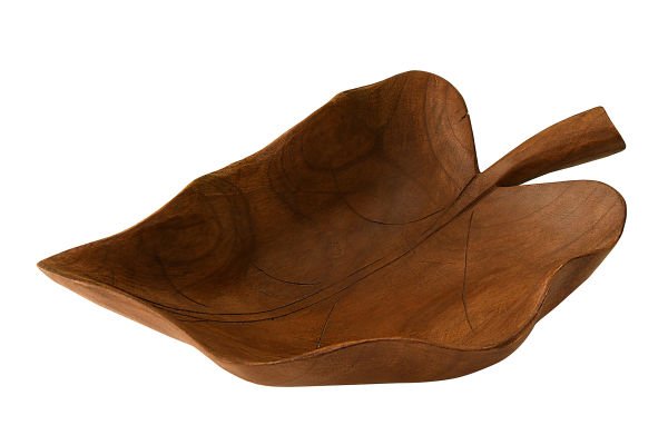 MİNDİ AĞACI EL YAPIMI YAPRAK SUNUMLUK / MEYVELİK 31*19*10CM