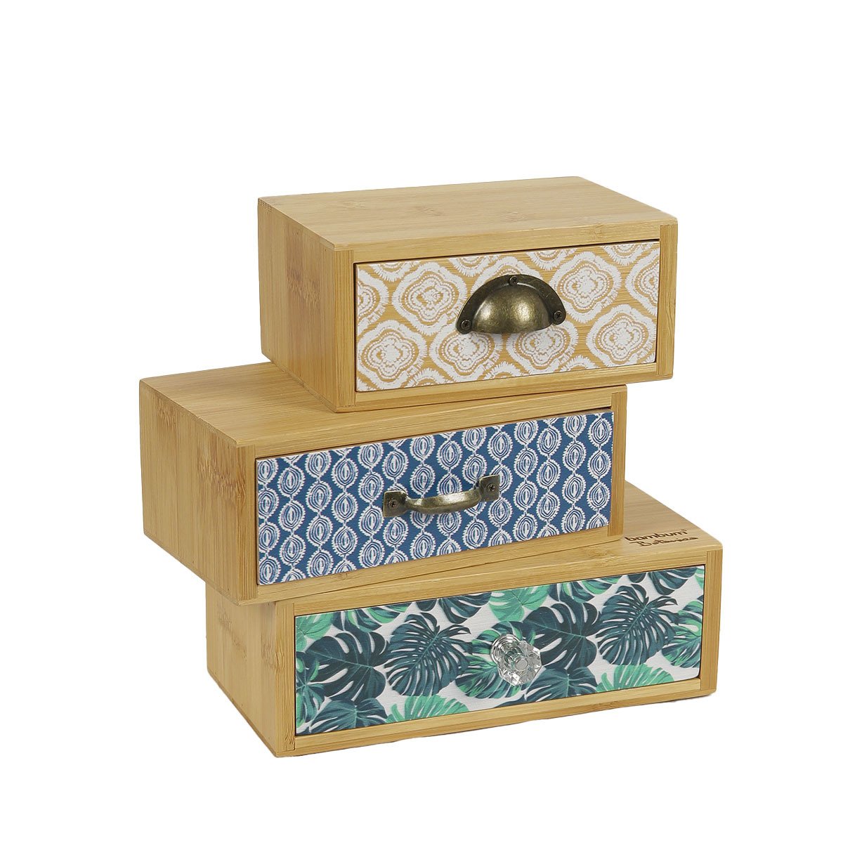 CASSETTO BAMBU TAKI ÇEKMECESİ 23*12*21CM