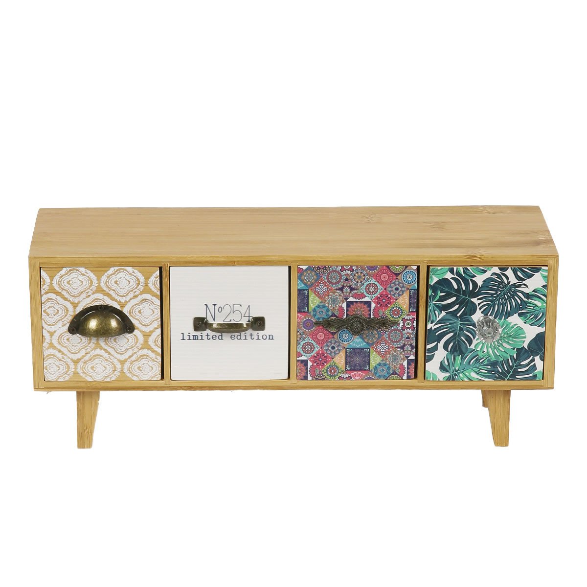 CAJA  BAMBU TAKI ÇEKMECE 39*12*15,5CM