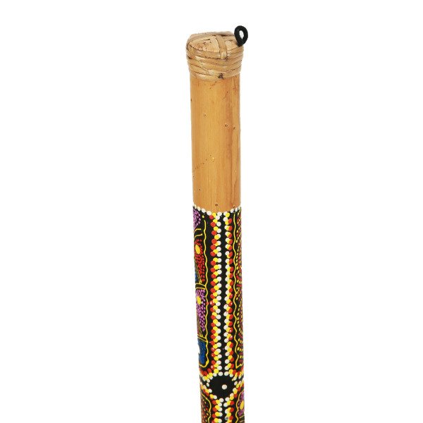 ABORJİN DESENLİ BAMBU YAĞMUR SESİ AFRİKA ENSTRUMANI  71 CM