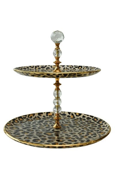 LEOPAR 2 KATLI PASTALIK/KURABİYELİK/SUNUMLUK