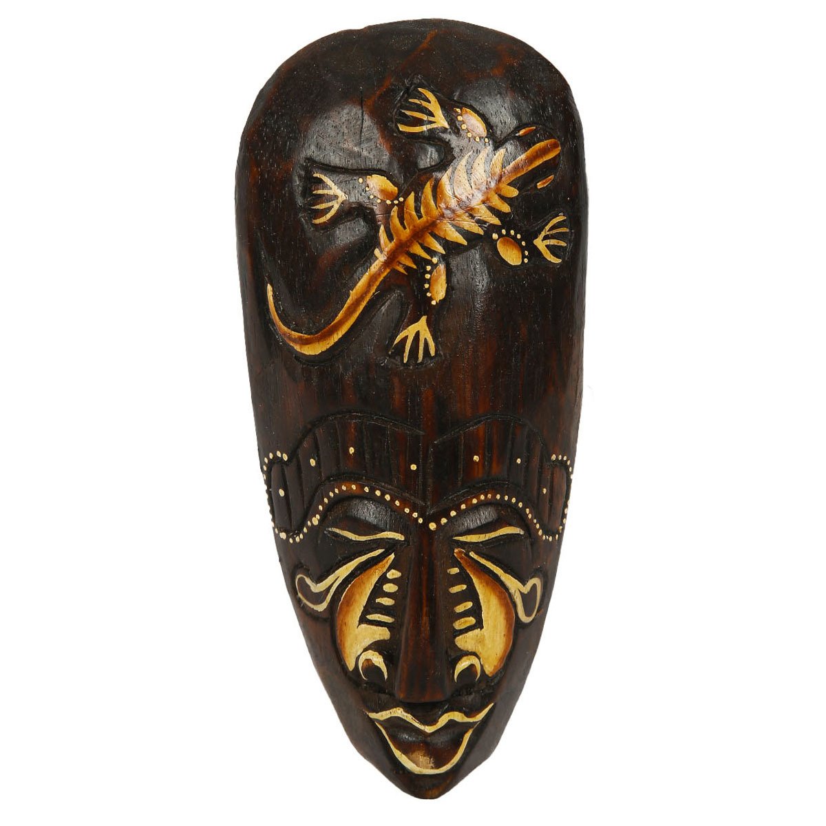 AHŞAP İŞLEMELİ MASK  20 CM