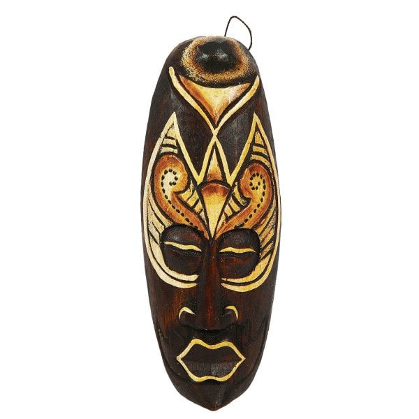 AHŞAP İŞLEMELİ MASK  20 CM